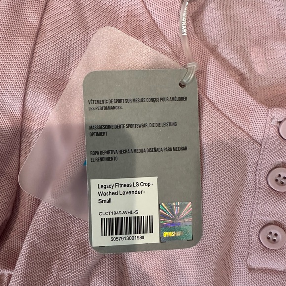 Gym Shark Cropped Long Sleeve - Picture 7 of 7